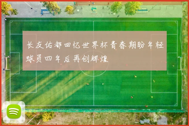 长友佑都回忆世界杯青春期盼年轻球员四年后再创辉煌